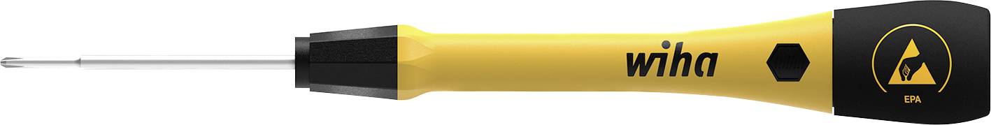 Wiha 43677 ESD Kreuzschlitz-Schraubendreher PH 0 Klingenlänge: 50 mm