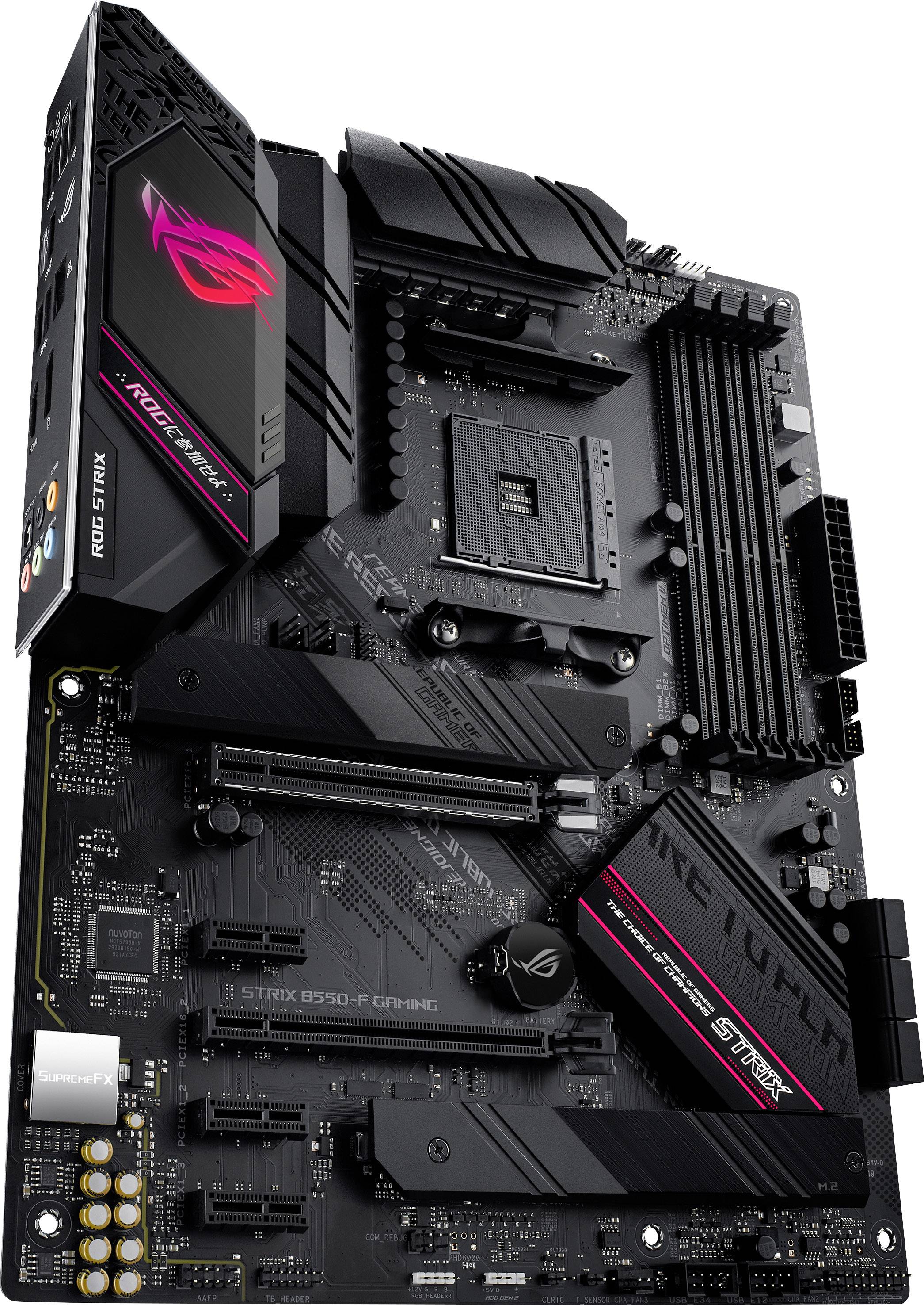 Asus ROG STRIX B550-F GAMING Mainboard Sockel (PC) AMD AM4 Formfaktor (Details) ATX Mainboard-Chips