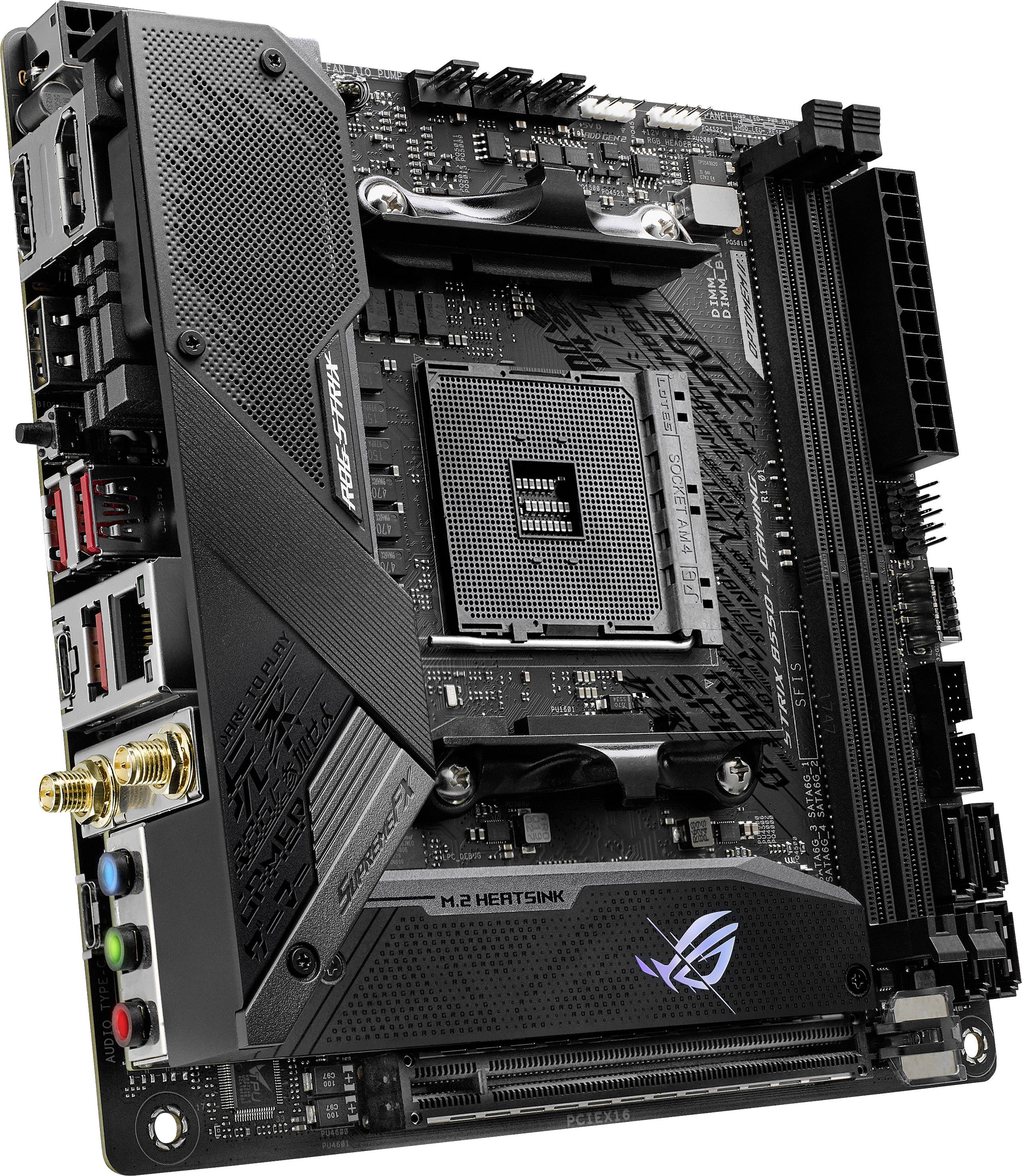 Asus ROG STRIX B550-I GAMING Mainboard Sockel (PC) AMD AM4 Formfaktor (Details) Mini-ITX Mainboard-