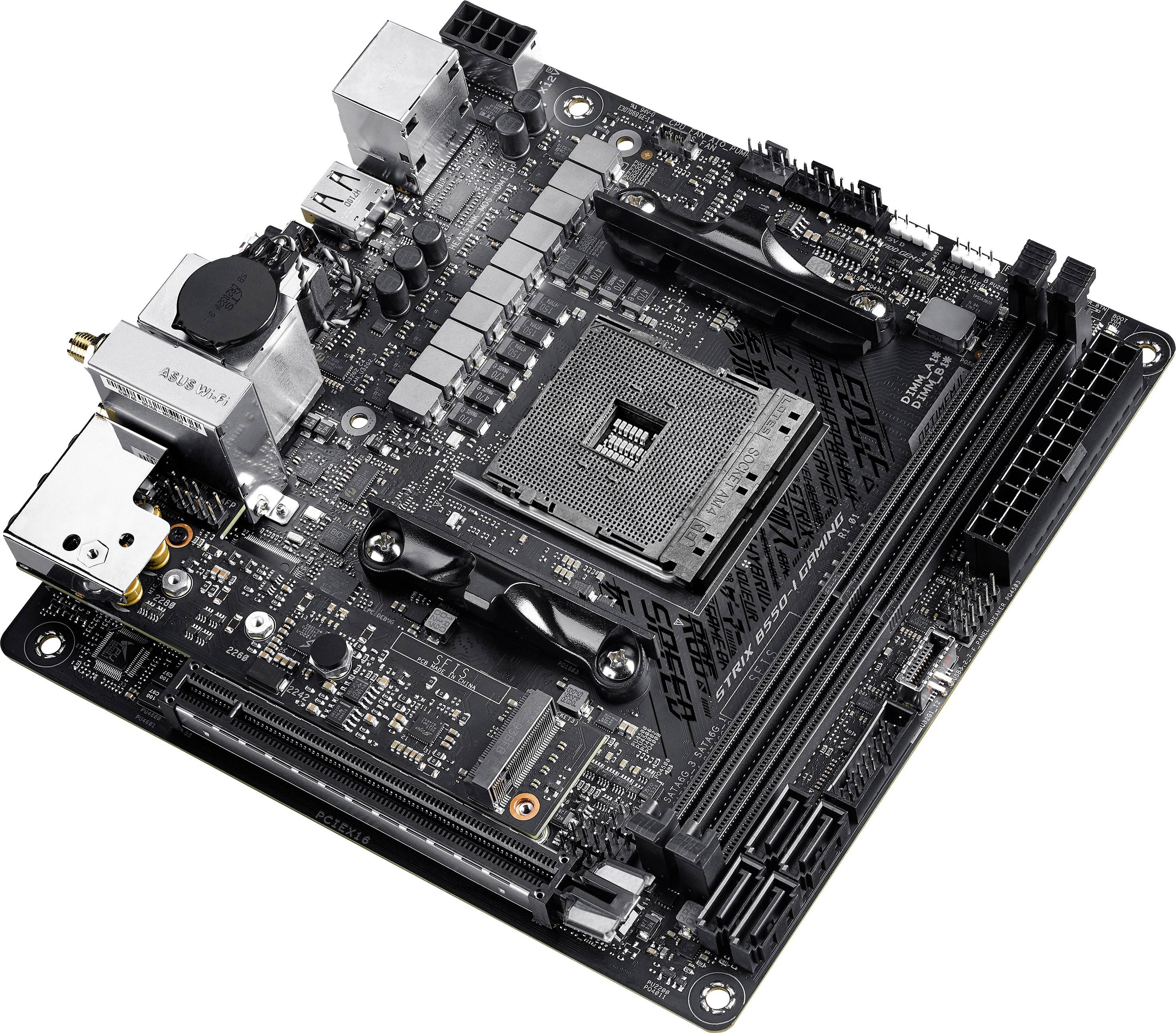 Asus ROG STRIX B550-I GAMING Mainboard Sockel (PC) AMD AM4 Formfaktor (Details) Mini-ITX Mainboard-