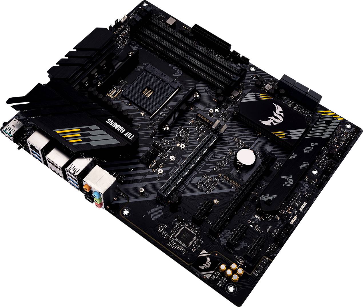 Asus TUF GAMING B550-PLUS Mainboard Sockel (PC) AMD® AM4 Formfaktor (Details) ATX Mainboard-Chipsatz AMD® B550
