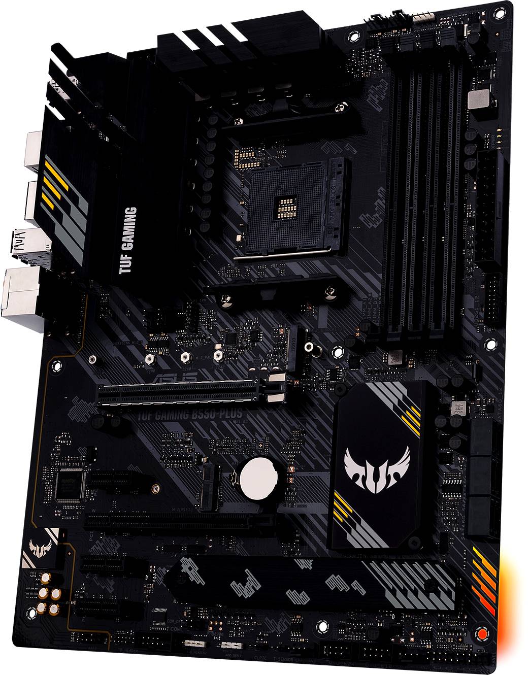 Asus TUF GAMING B550-PLUS Mainboard Sockel (PC) AMD® AM4 Formfaktor (Details) ATX Mainboard-Chipsatz AMD® B550
