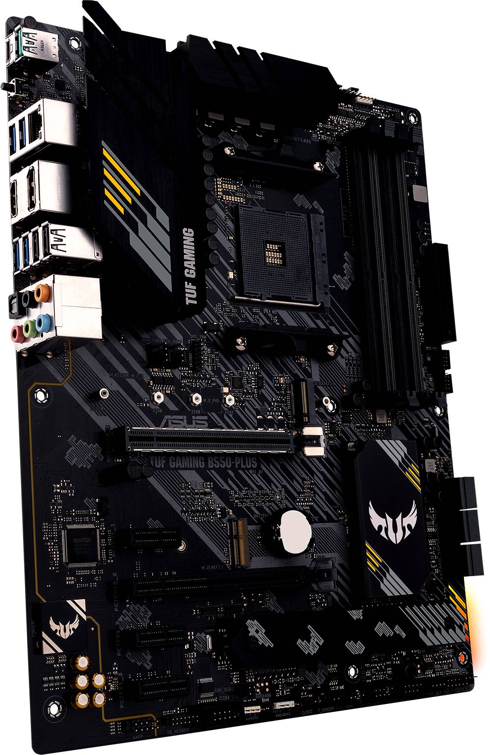 Asus TUF GAMING B550-PLUS Mainboard Sockel (PC) AMD® AM4 Formfaktor (Details) ATX Mainboard-Chipsatz AMD® B550