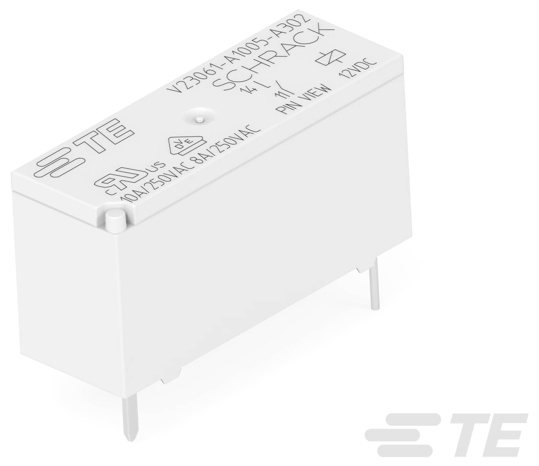 TE Connectivity V23061A1005A302 Industrierelais Nennspannung: 12 V/DC 1 Schließer