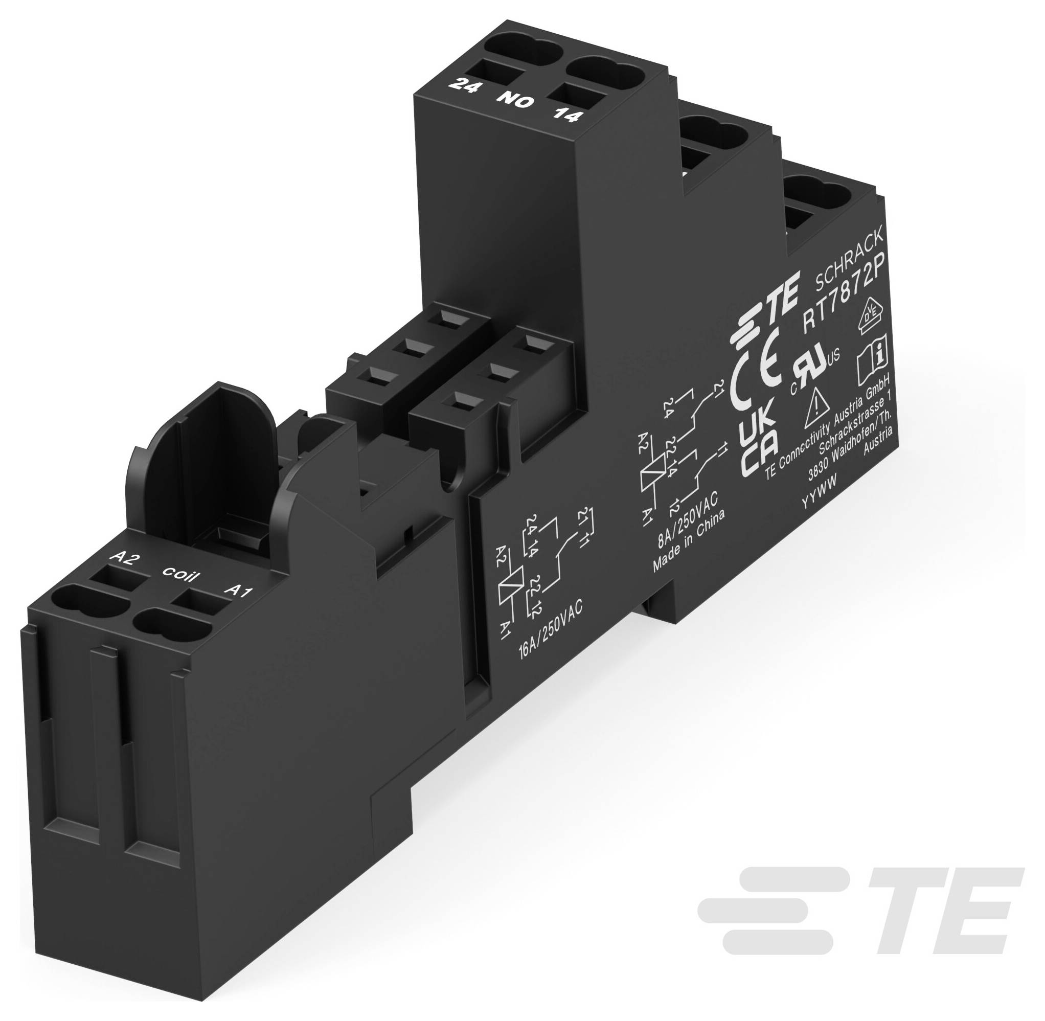 Ein kleines beiges elektronisches Bauteil mit zwei Metalldrähten, die von einer Seite abstehen, wahrscheinlich ein Kondensator, der in elektronischen Schaltkreisen verwendet wird.