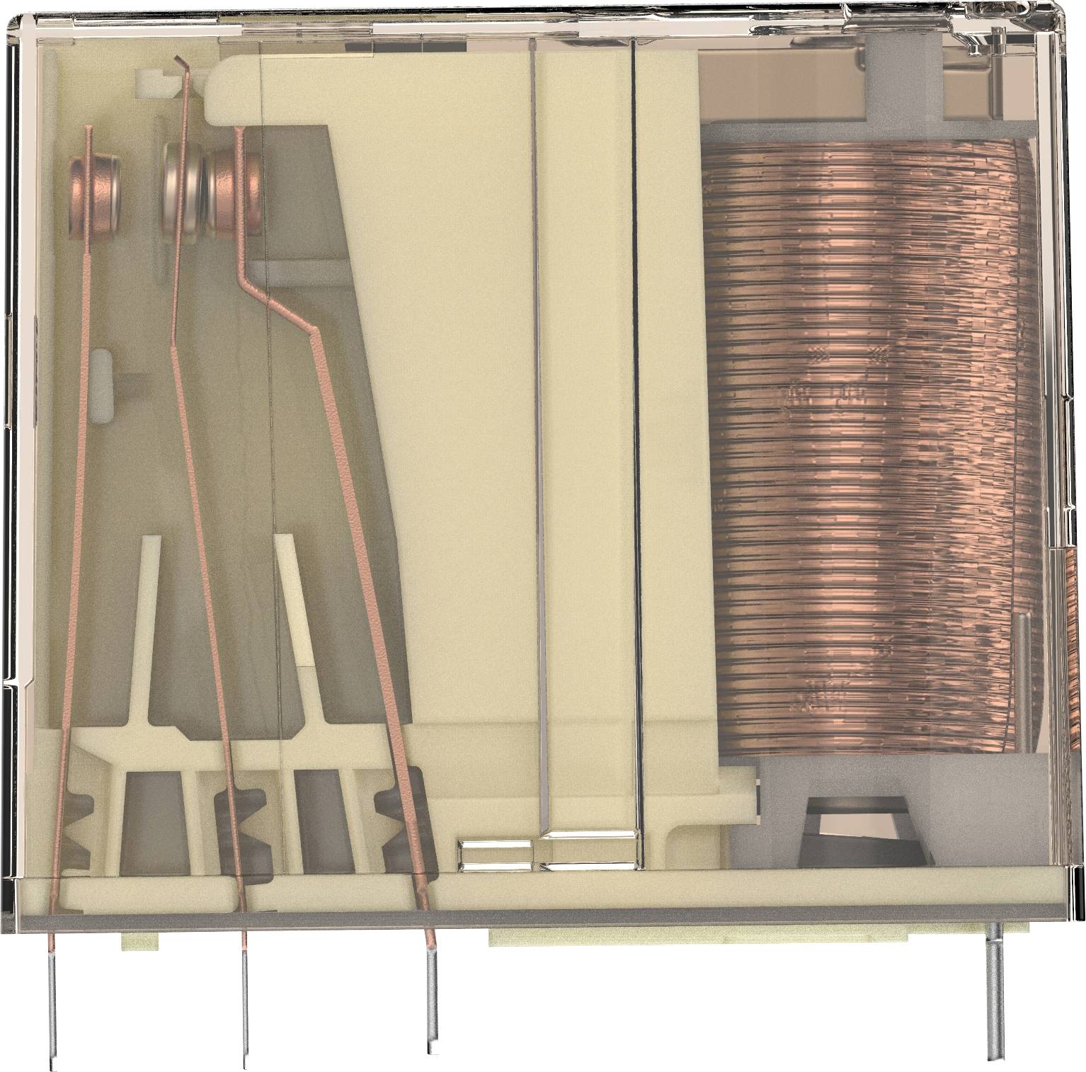 TE Connectivity V23047A1024A511 Industrierelais Nennspannung: 24 V/DC 1 Schließer, 1 Öffner 1St.