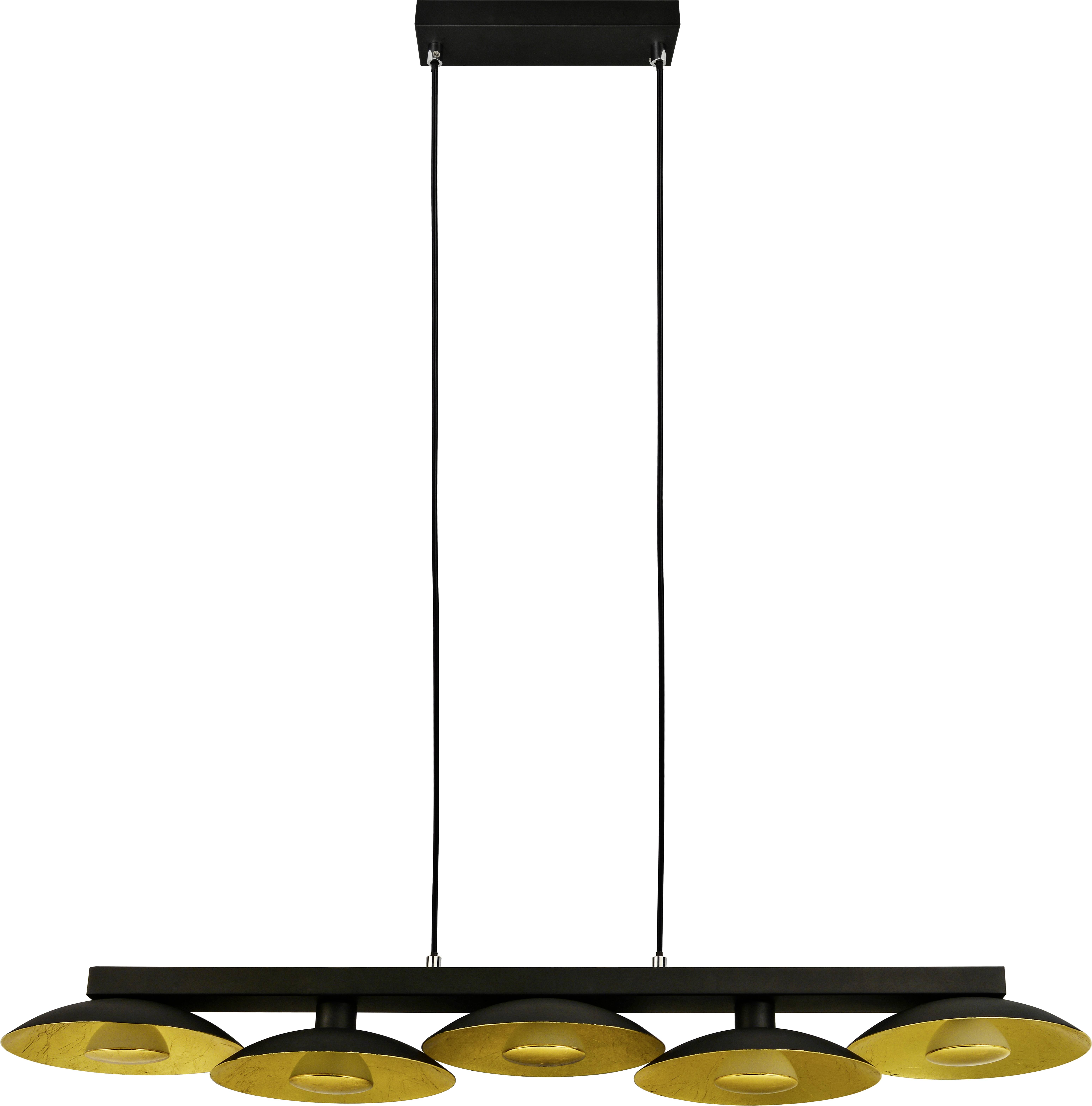 LightMe LM85615LM GOLDINO P. 5-fl. Deckenleuchte GU10 25W