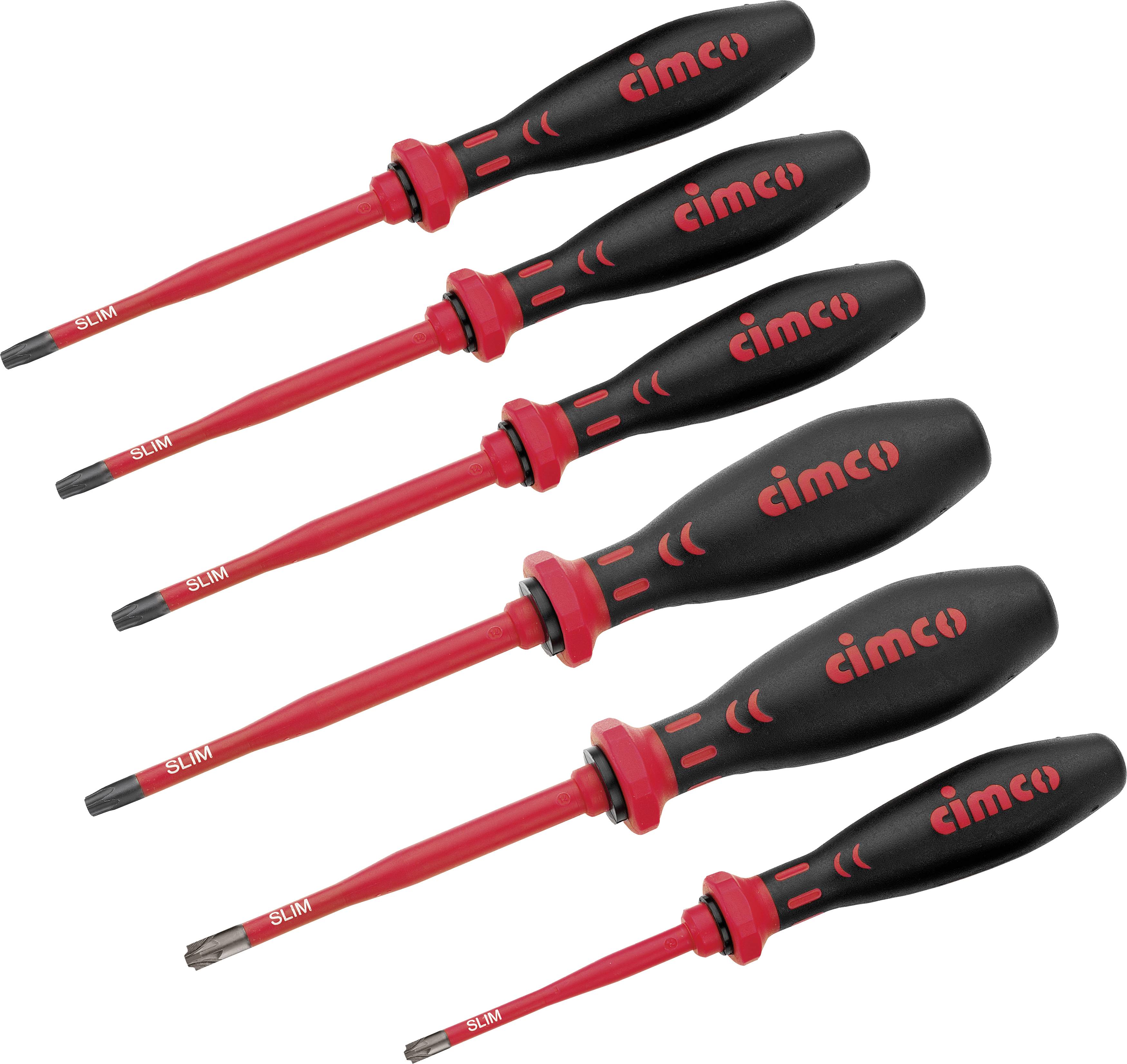 Cimco Schraubendreher-Set 6teilig