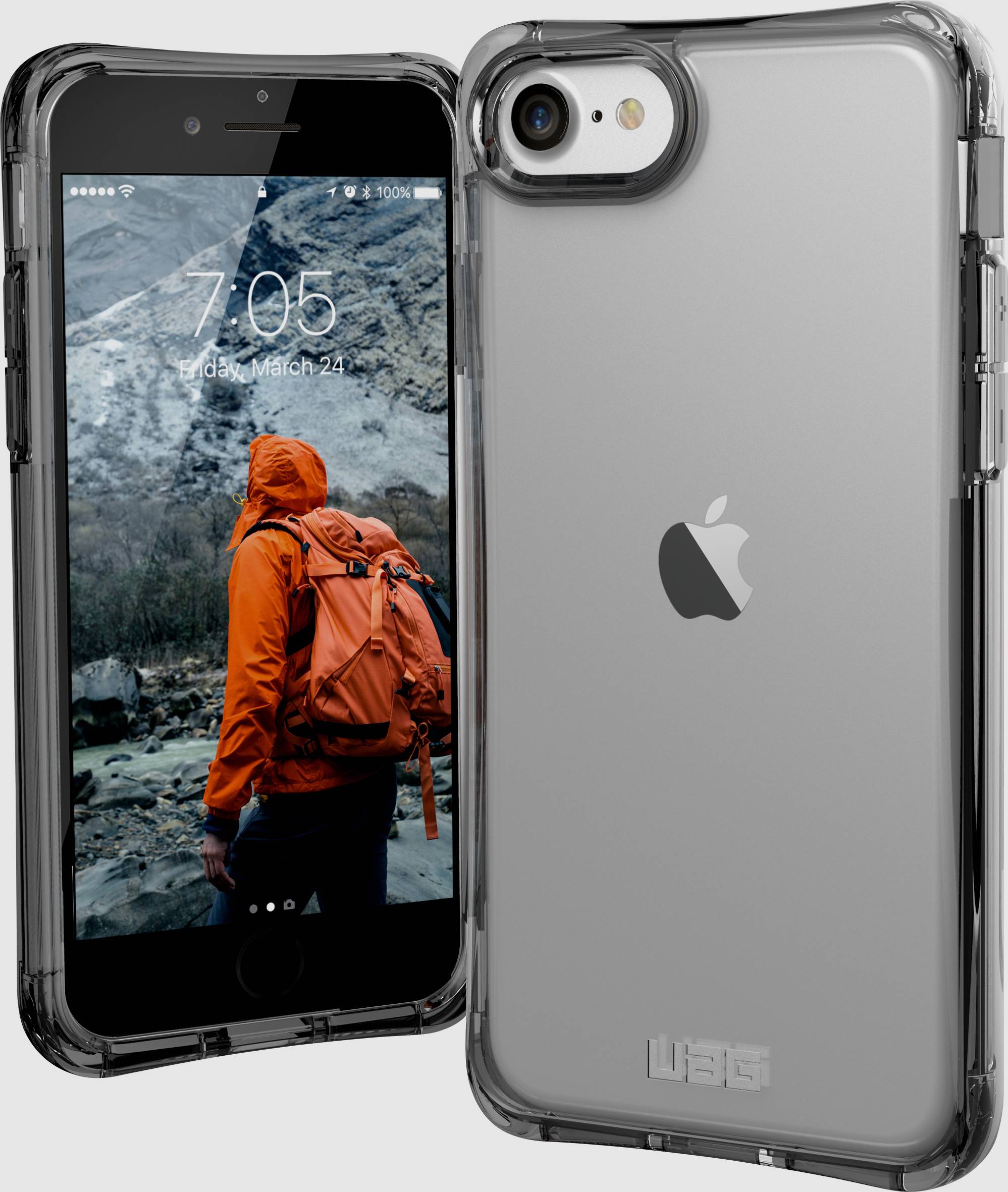 Urban Armor Gear Plyo Case Apple iPhone SE (2. Generation), iPhone 8, iPhone 7, iPhone 6S, iPhone 6, iPhone SE (3. Generation) Ice, Transparen