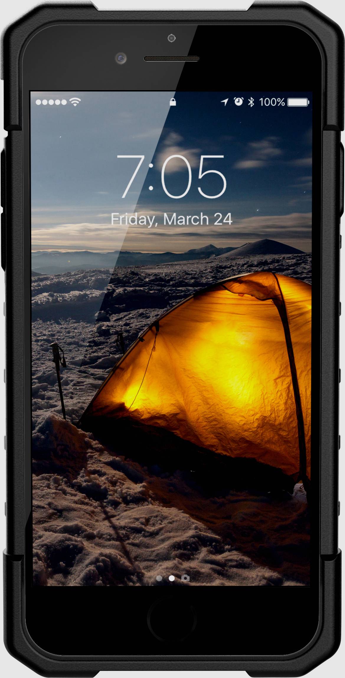 Urban Armor Gear Plasma Case Apple iPhone SE (2. Generation), iPhone 8, iPhone 7, iPhone 6S, iPhone 6, iPhone SE (3. Generation) Grau (transparent)