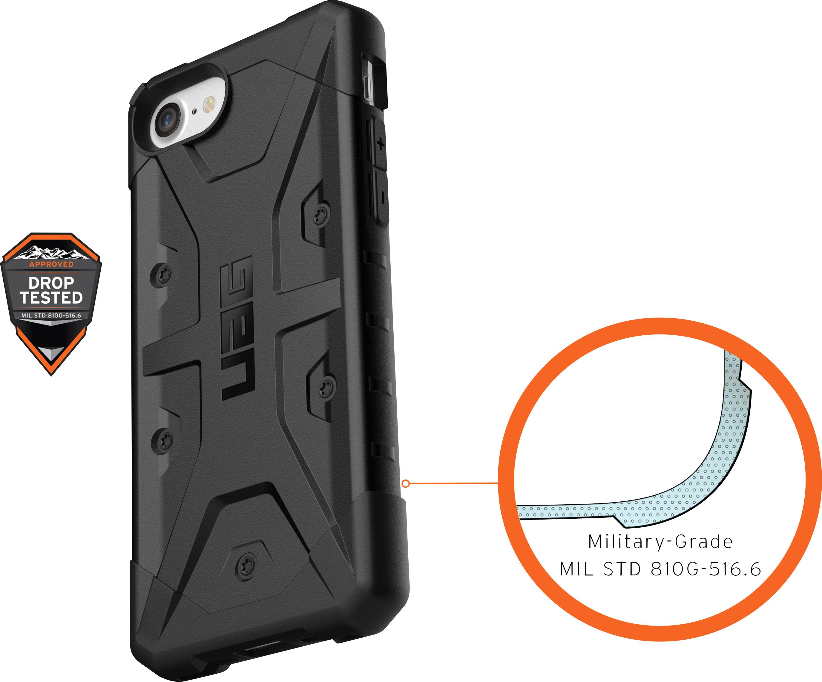 Urban Armor Gear Pathfinder Case Apple iPhone SE (2. Generation), iPhone 8, iPhone 7, iPhone 6S, iPhone 6, iPhone SE (3. Generation) Schwar