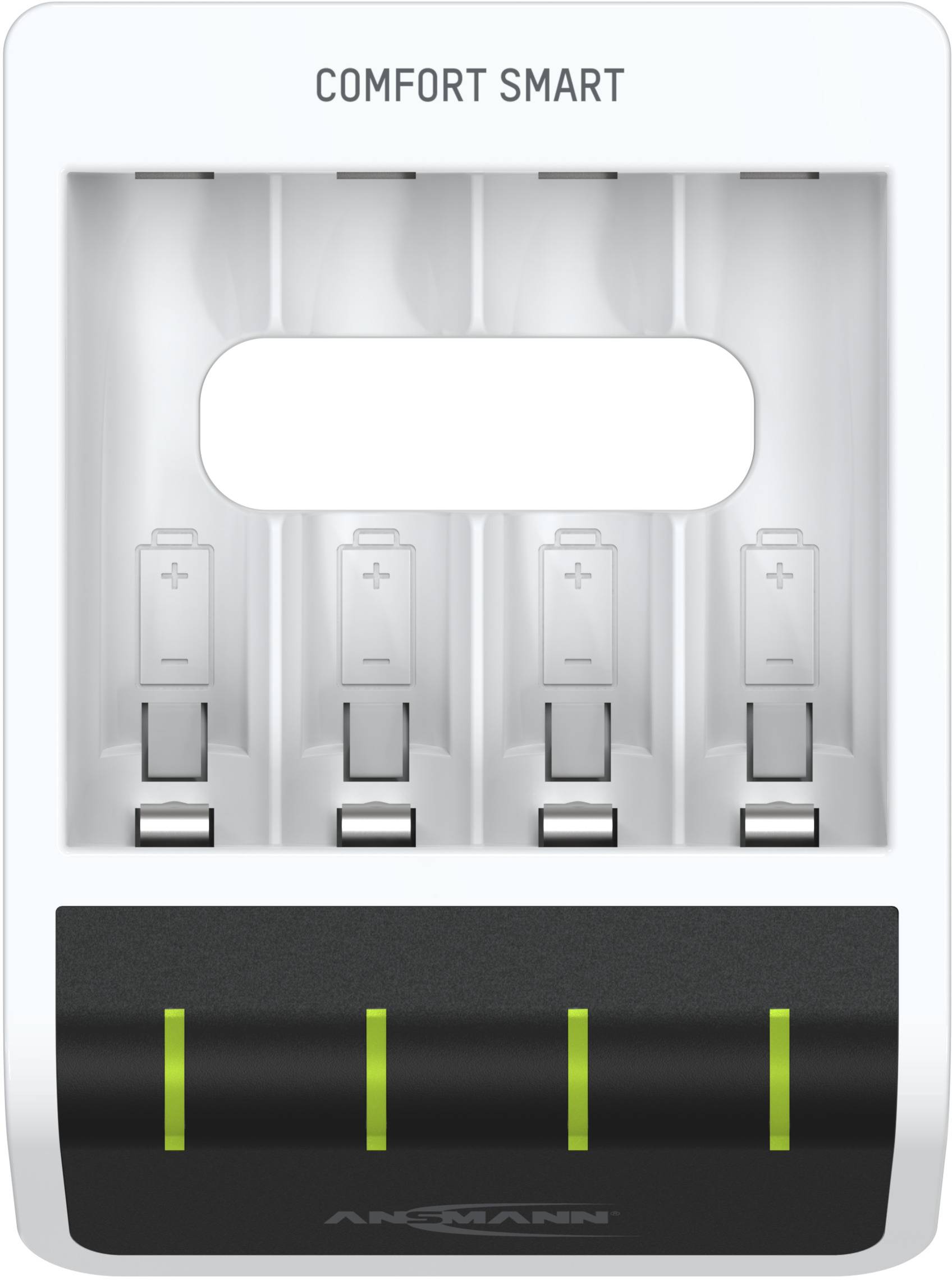 Ansmann Comfort Smart Rundzellen-Ladegerät NiMH Micro (AAA), Mignon (AA)