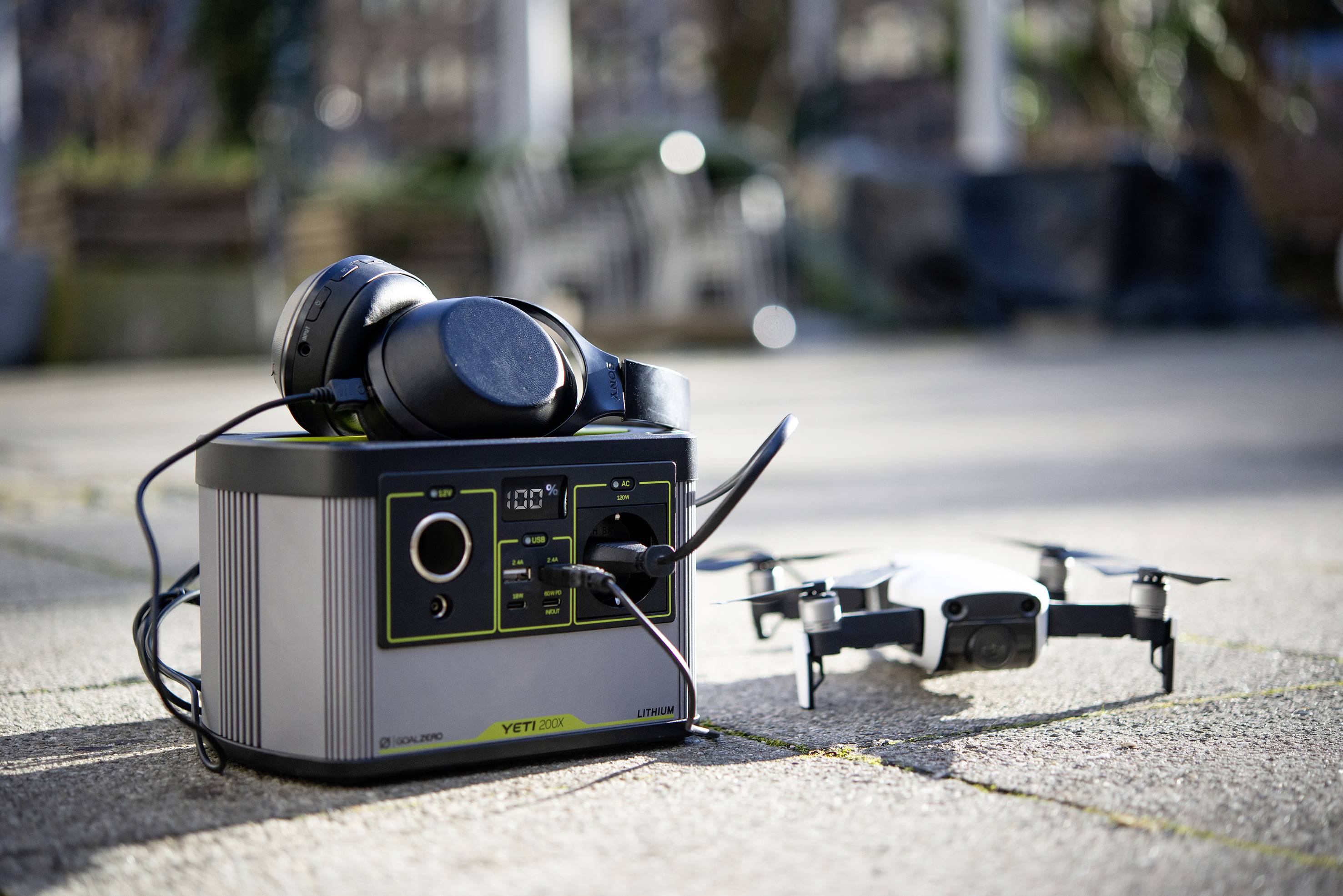 Goal Zero Yeti 200X Powerstation 13 Ah USB PD Li-Ion Statusanzeige, mit Laderegler