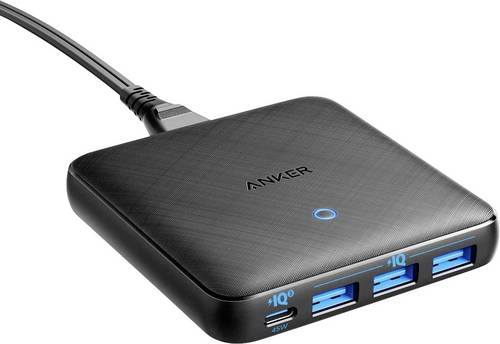 Anker PowerPort Atom III Slim A2045G11 USB-Ladestation Steckdose 4 x USB, USB-C™ Buchse