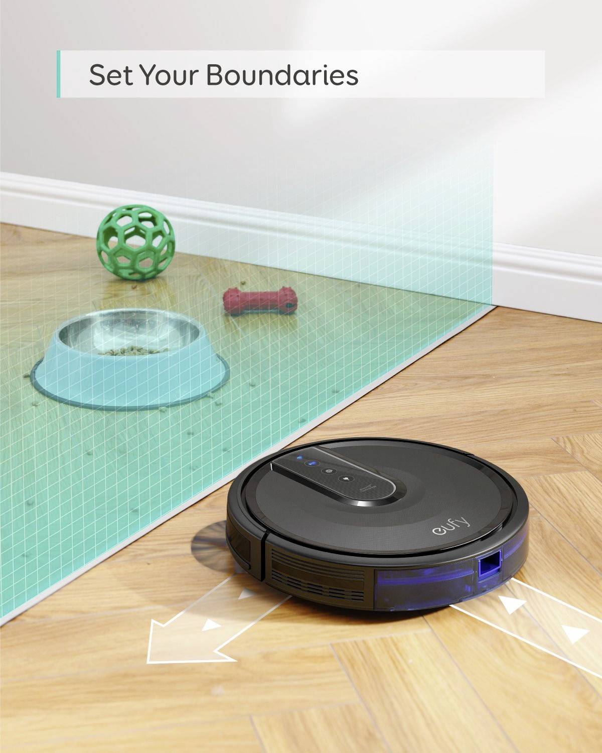 eufy RoboVac 35C Saugroboter Schwarz Fernbedienbar