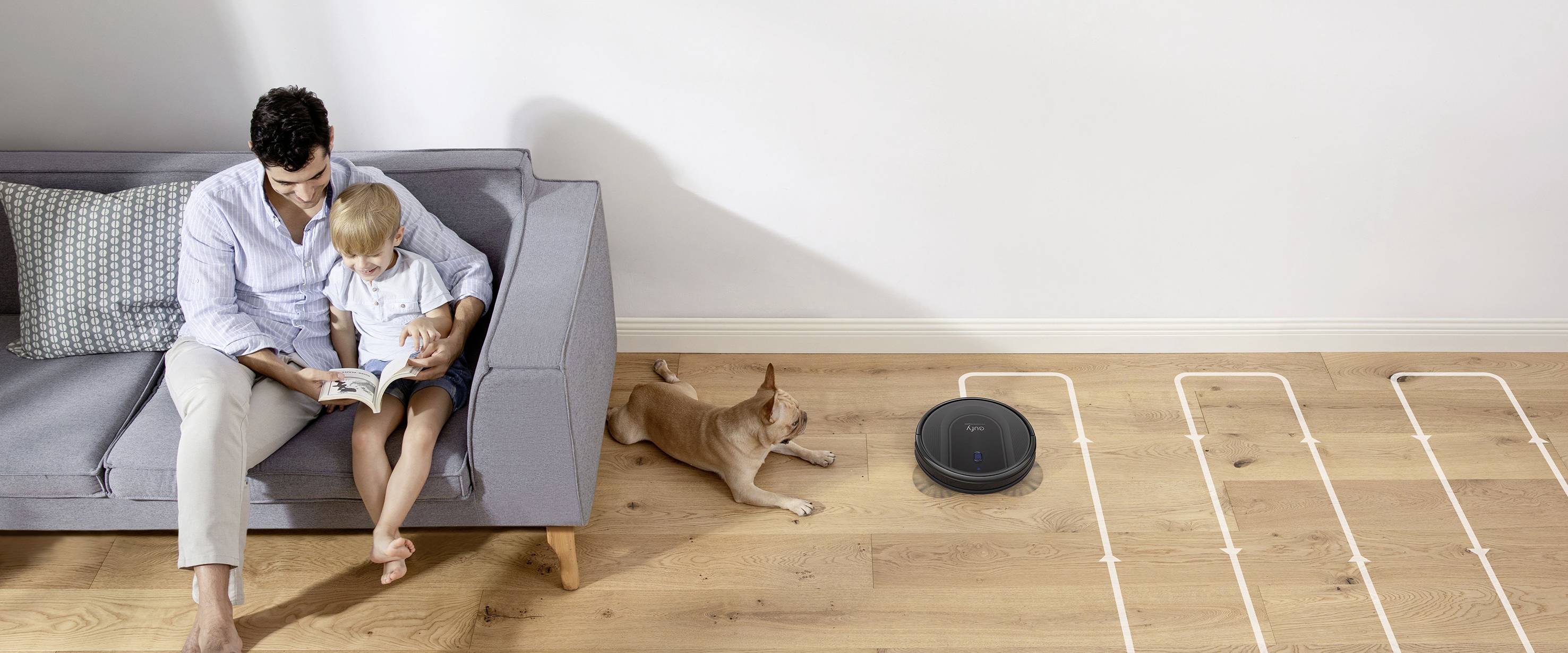 eufy RoboVac G10 Hybrid Saug-und Wischroboter Schwarz