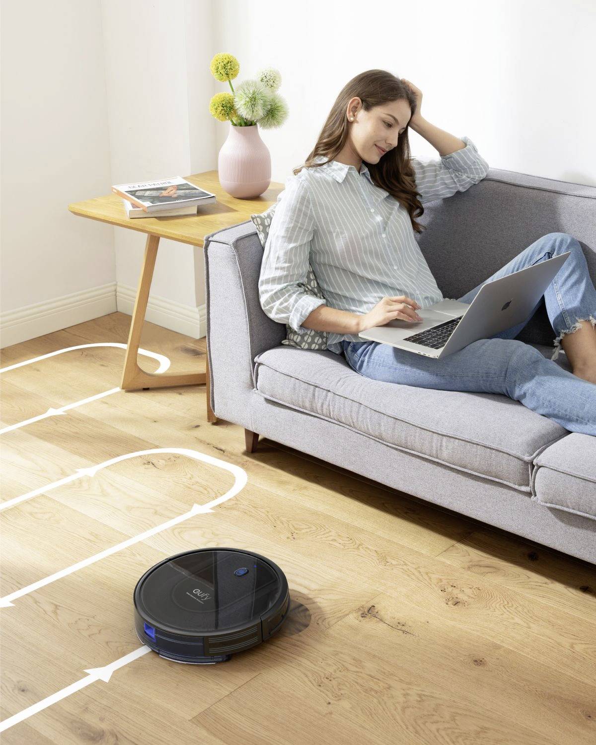 eufy RoboVac G10 Hybrid Saug-und Wischroboter Schwarz