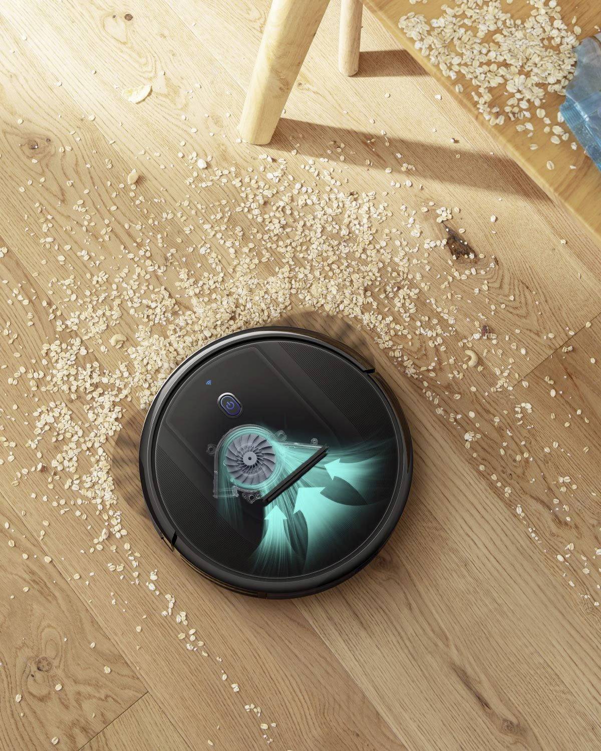 eufy RoboVac G10 Hybrid Saug-und Wischroboter Schwarz