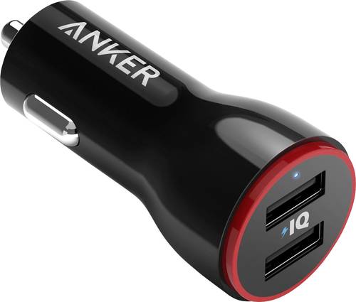 Anker PowerDrive2 Dual A2310G11 USB-Ladegerät KFZ, LKW Ausgangsstrom (max.) 4800mA 2 x USB