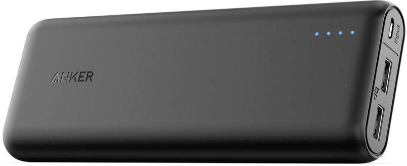 Anker PowerCore External Powerbank 20000 mAh Li-Ion Schwarz