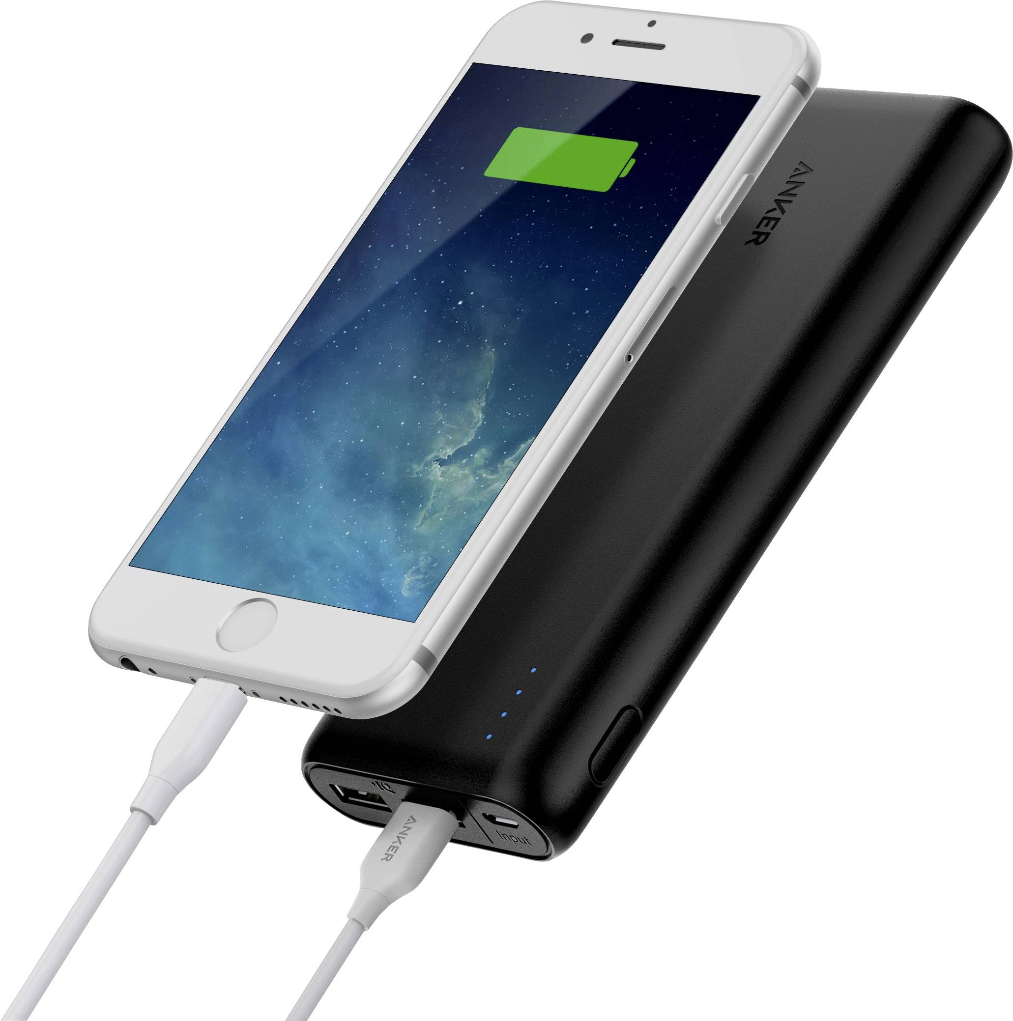 Anker PowerCore External Powerbank 20000 mAh Li-Ion Schwarz