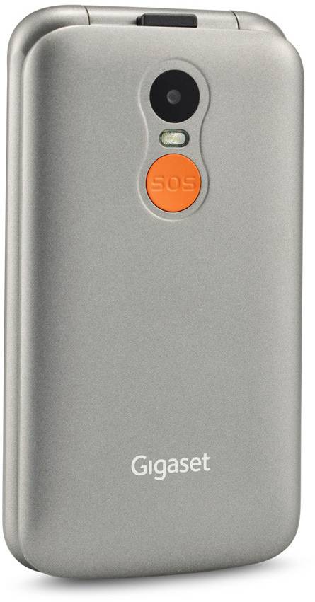 Gigaset GL590 Senioren-Klapp-Handy Silber