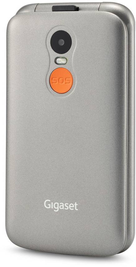 Gigaset GL590 Senioren-Klapp-Handy Silber