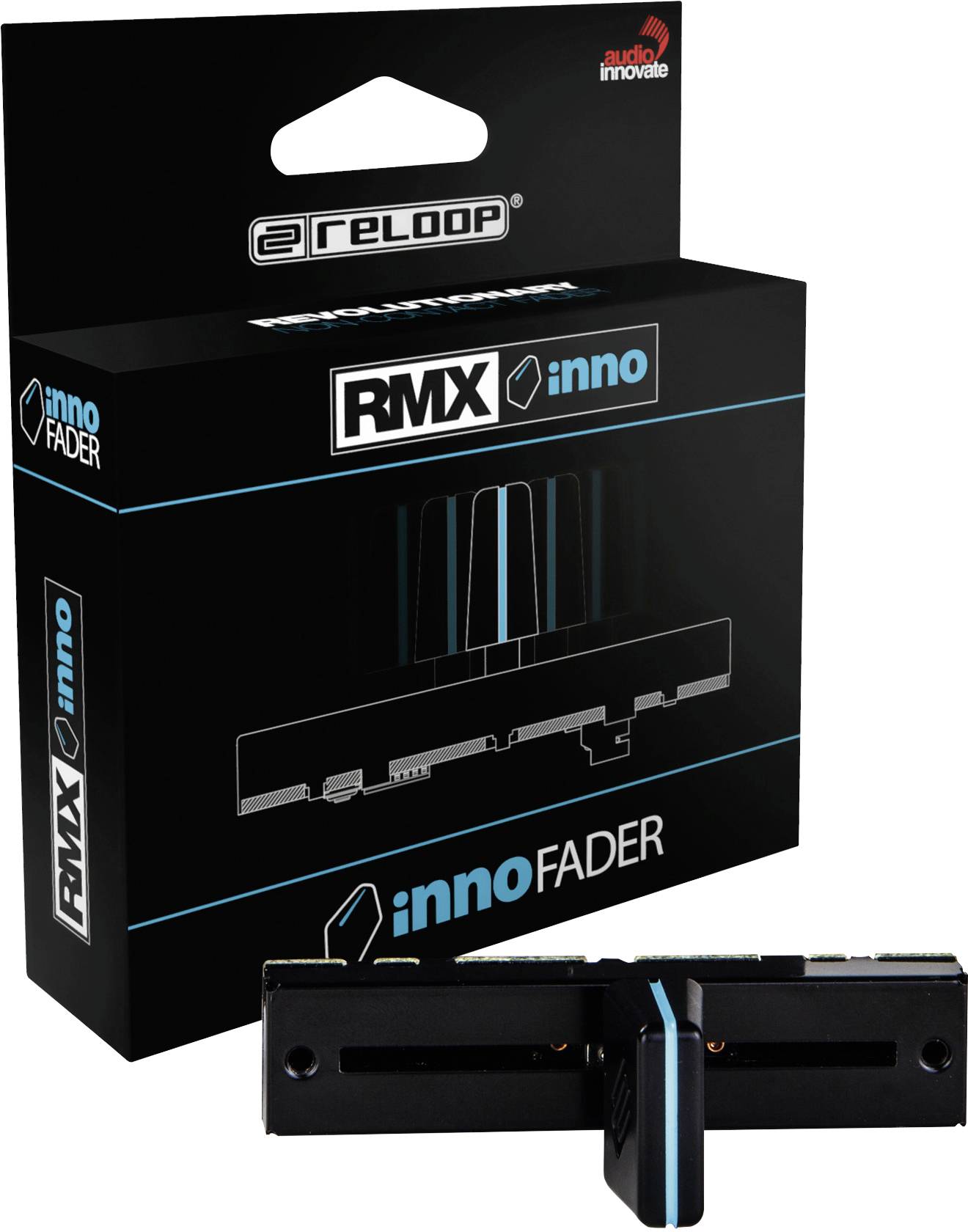 Reloop RMX Innofader by Audio Innovate Fader Schwarz