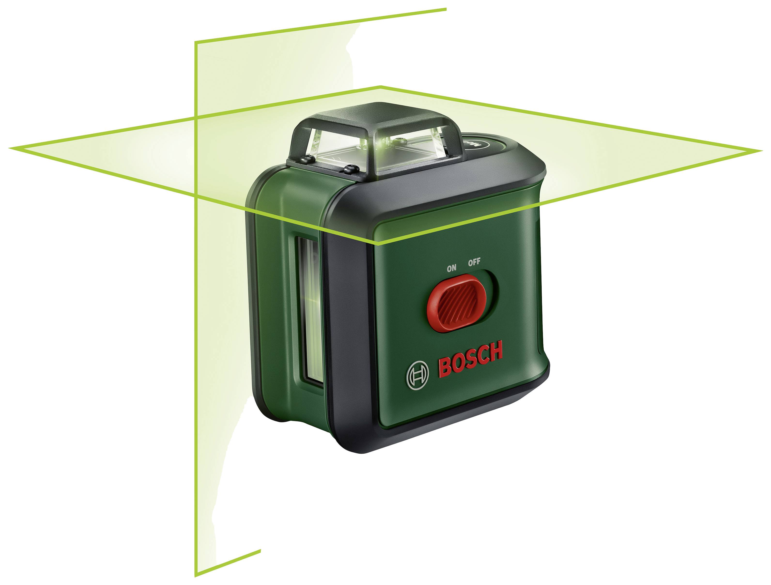 Bosch Home and Garden UniversalLevel 360 Kreuzlinienlaser inkl. Tasche, selbstnivellierend Reichweite (max.): 12m