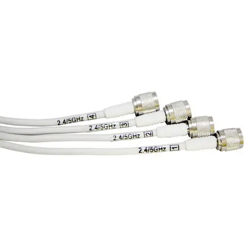 Acceltex Solutions ATS-OP-245-47-4RPTP-36 4fach WLAN Antenne 2.4GHz, 5GHz 4 x RP-TNC-Stecker Acceltex Solutions ATS-OP-245-47-4RPTP-36 4fach WLAN Antenne 2.4GHz, 5GHz 4 x RP-TNC-Stecker