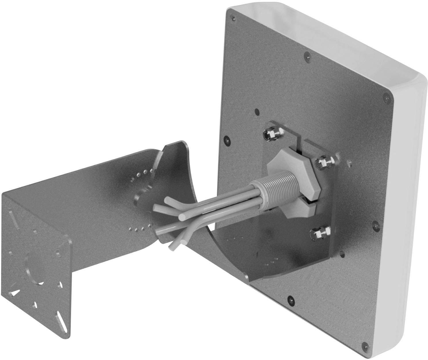 Acceltex Solutions ATS-OP-245-47-6RPTP-36 6fach WLAN Antenne 7 dB 2.4GHz, 5GHz 6 x RP-TNC-Stecker