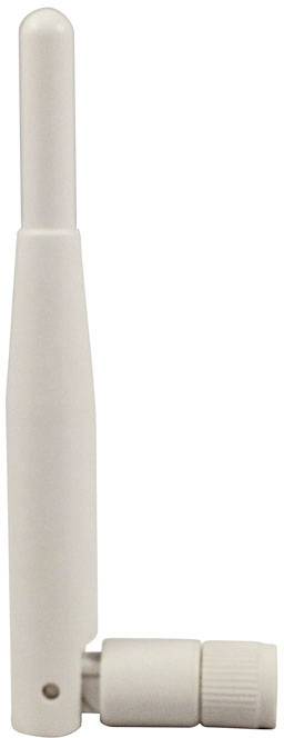 Acceltex Solutions ATS-ID90RD-245-23-1RPSP-IC-W 1fach WLAN Antenne 3 dB 2.4 GHz, 5 GHz 1 x RP-SMA-S