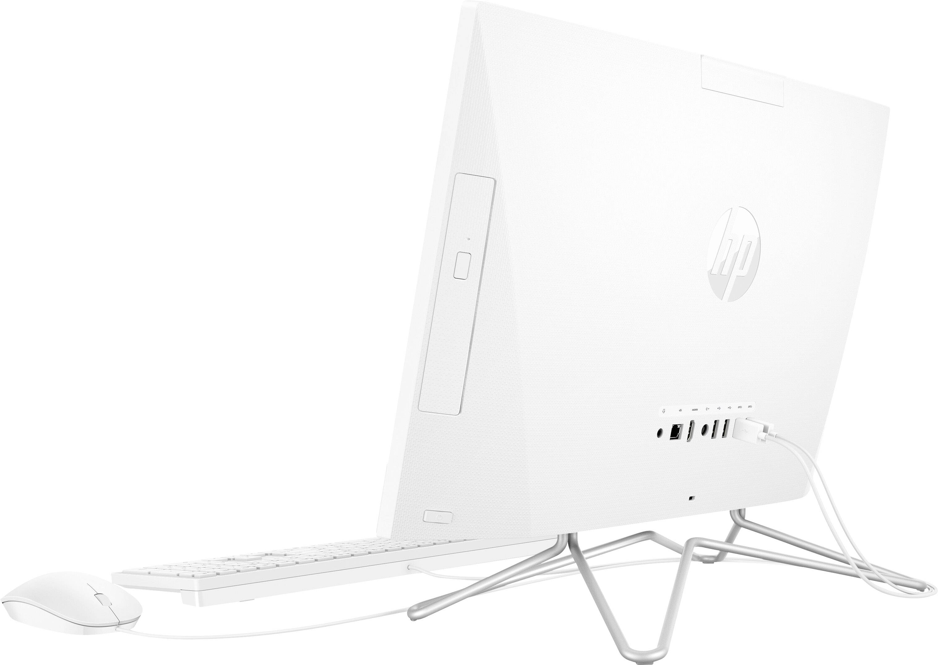 HP All-in-One PC 22-df0001ng 54.6 cm (21.5 Zoll) Full HD AMD Athlon Silver 3050U 4 GB RAM 256 GB SSD AMD Radeon Graphics Win 10 Home 1M5W1EA#A