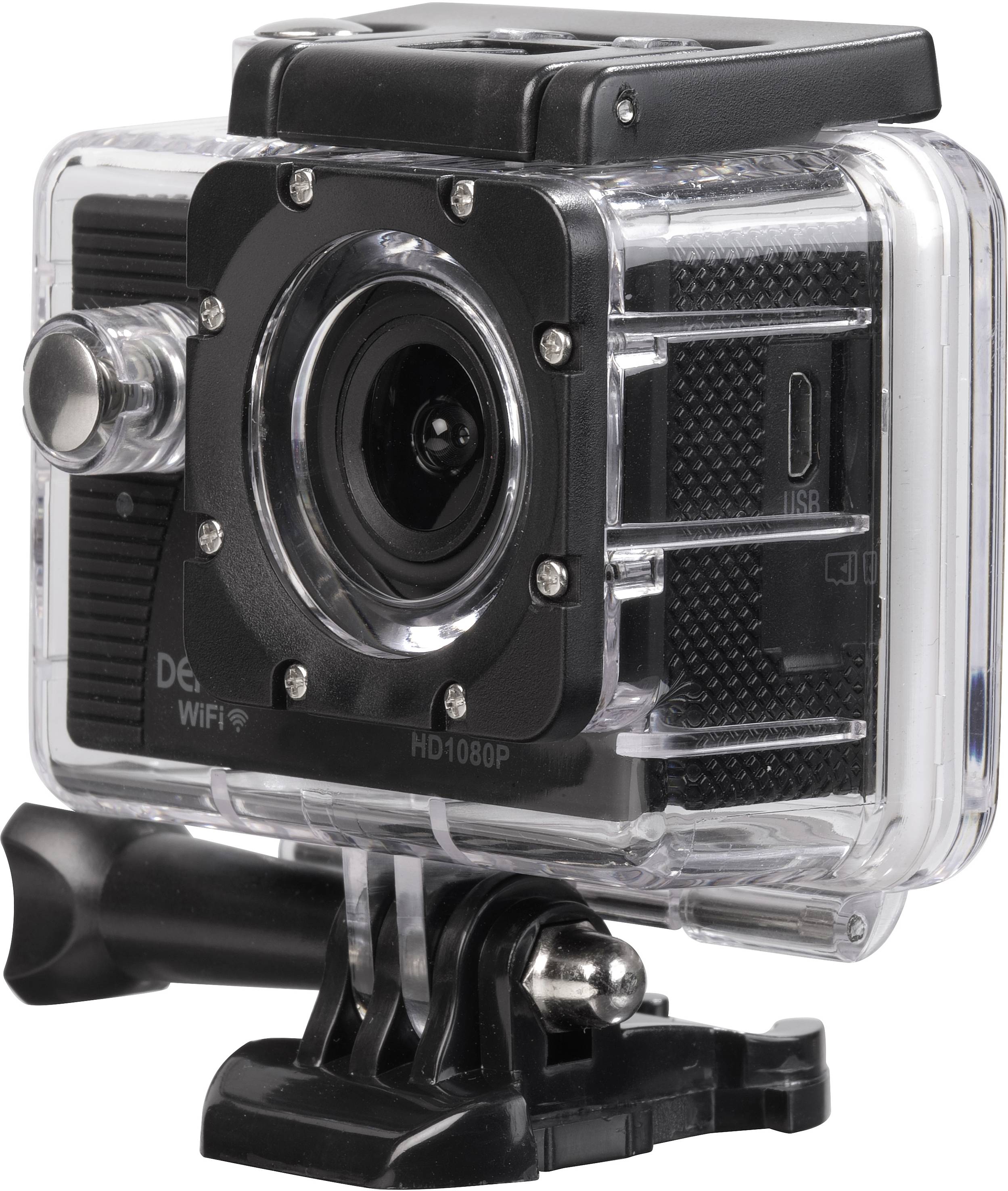 Denver ACT-5051 Action Cam Wasserfest, Full-HD, WLAN