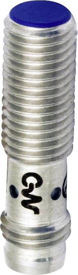 Metallischer Steckverbinder mit geriffelter Oberfläche und blauer Spitze. Gekennzeichnet mit '3M'.