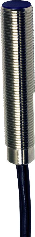 Eine zylindrische, silberne Metallkomponente mit einem schwarzen Kabel, möglicherweise ein Sensor oder mechanisches Bauteil.