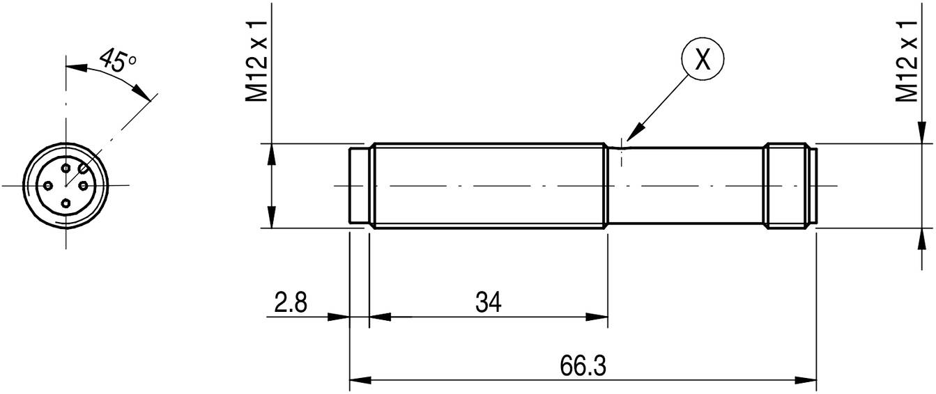 MD Micro Detectors Opto-Sensor DMR/0P-1H DMR/0P-1H 1St.
