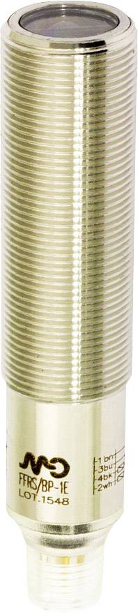 Ein zylindrischer Drucksensor aus Metall mit geriffelter Oberfläche und Kabelanschluss unten.