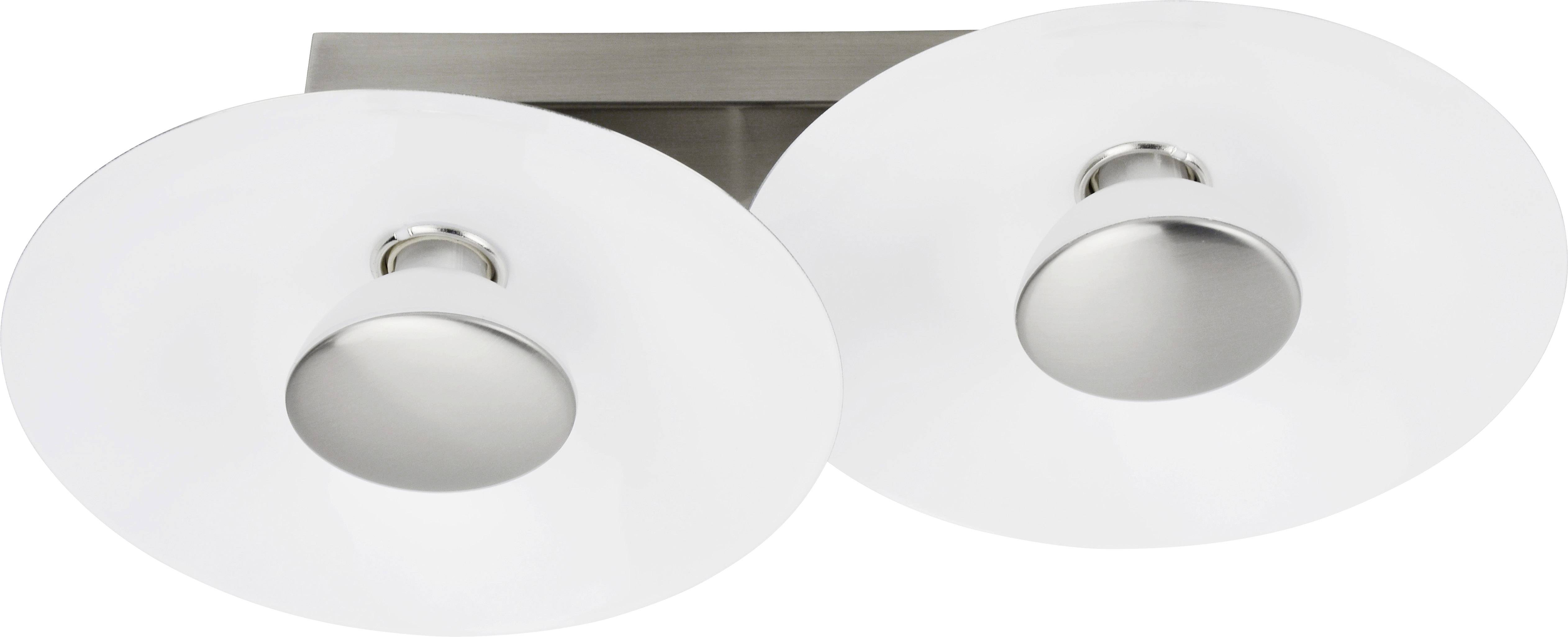 LightMe LM85601 LM NIKKI 2-fl. LED-Deckenleuchte GU10 10 W