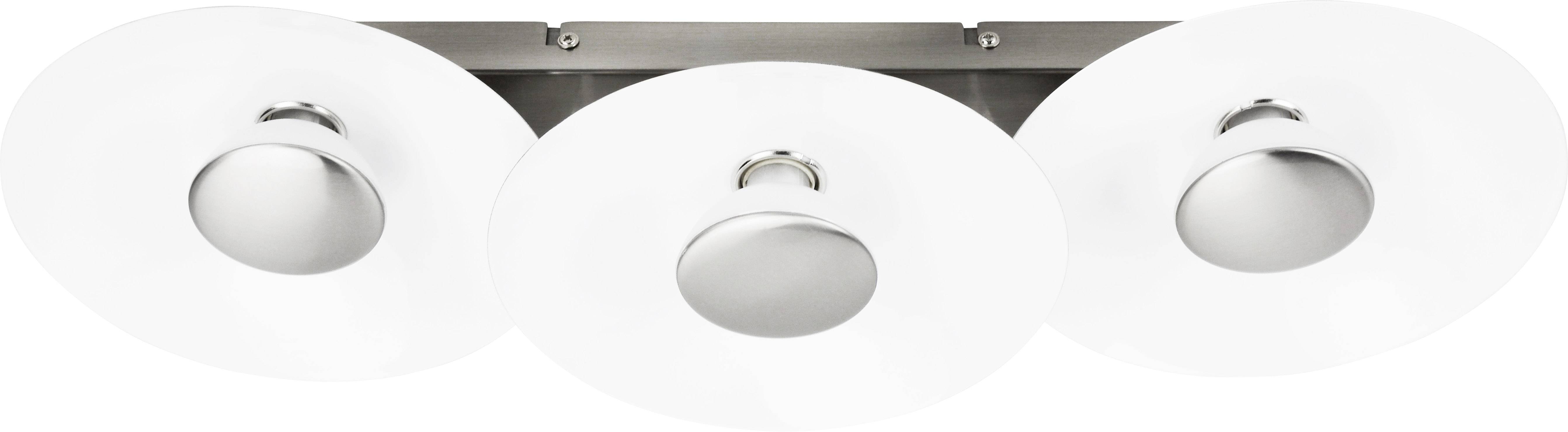 LightMe LM85602 LM NIKKI 3-fl. LED-Deckenleuchte GU10 15 W