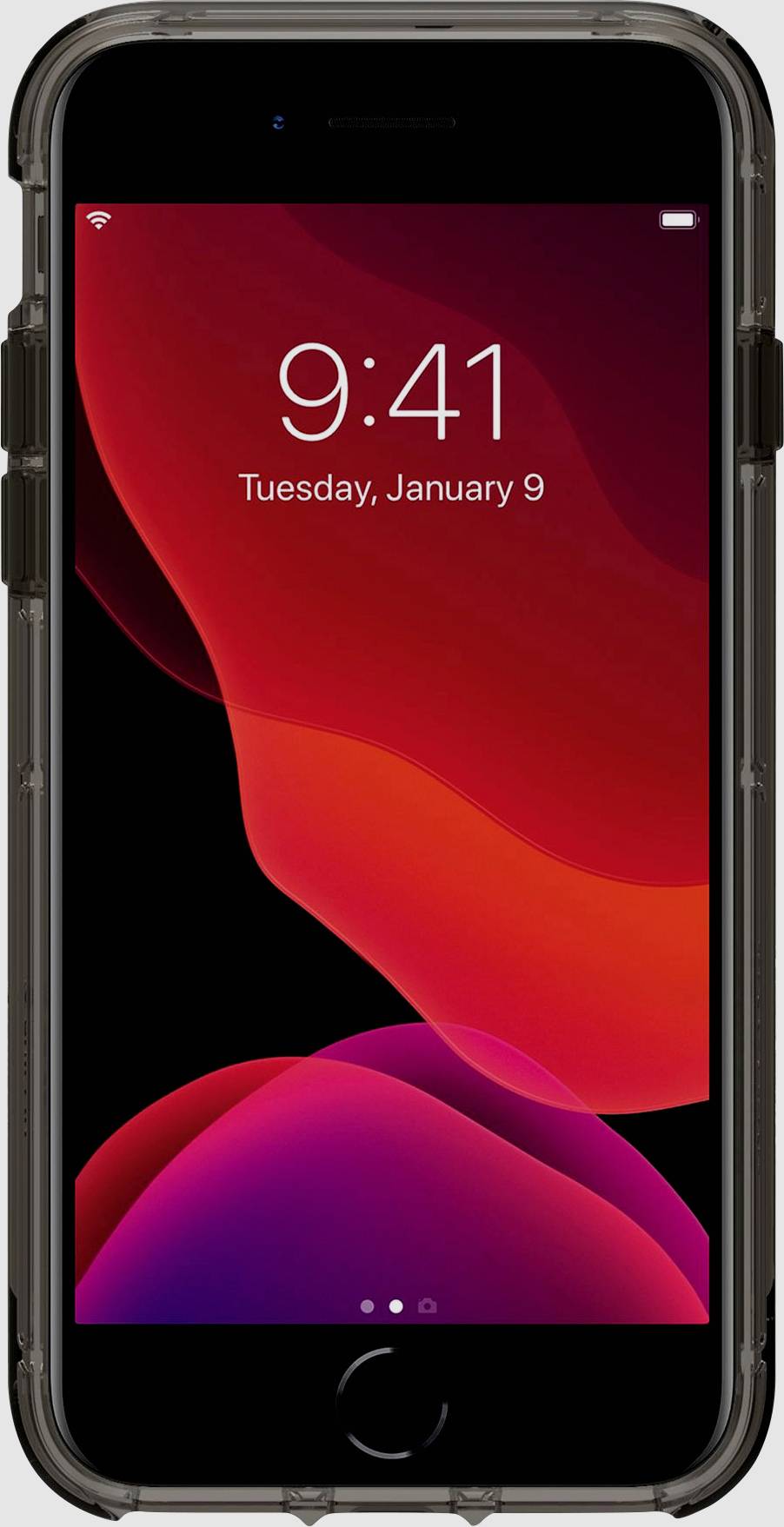 Griffin Survivor Clear Case Case Apple iPhone 6, iPhone 6S, iPhone 7, iPhone 8, iPhone SE (2. Generation), iPhone SE (3. Generation) Schwar