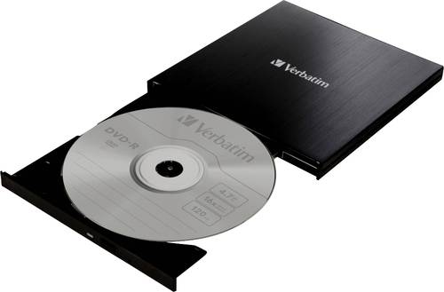 Verbatim DVD Brenner Extern Retail USB 3.2 Gen 1 Schwarz  - Onlineshop Voelkner
