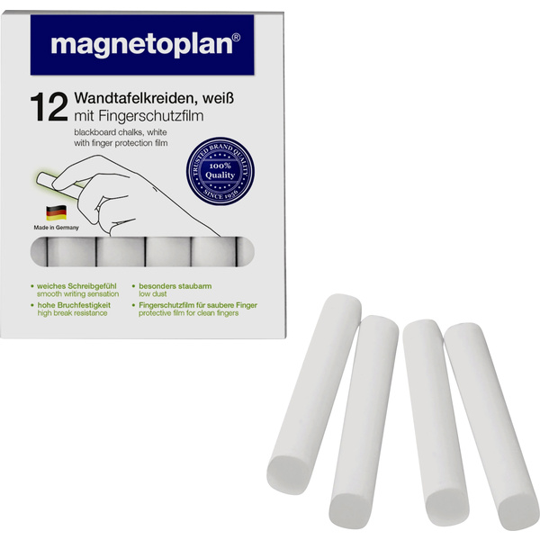 Magnetoplan Tafelkreide 12307 Weiß 12 St./Pack.