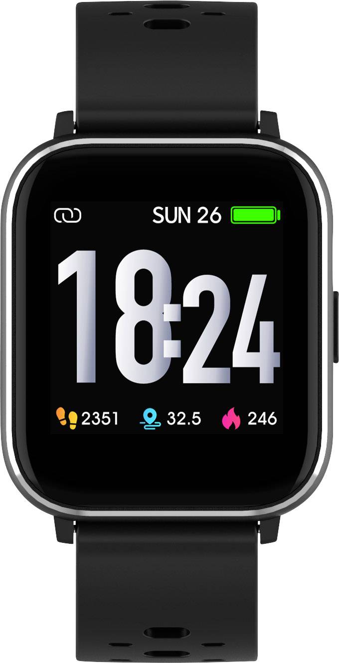 Denver SW-163 Smartwatch    Schwarz