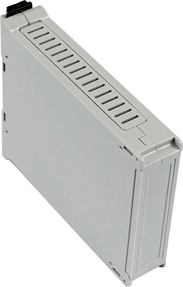 Hammond Electronics Hutschienen-Gehäuse 90 x 23 x 118 Polycarbonat Lichtgrau 1St.