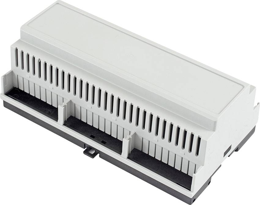 Hammond Electronics Hutschienen-Gehäuse 90 x 158 x 58 Polycarbonat Lichtgrau 1 St.