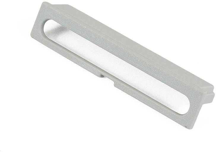 Hammond Electronics Hutschienen-Gehäuse Deckel 52 x 10 x 10 Polycarbonat Lichtgrau