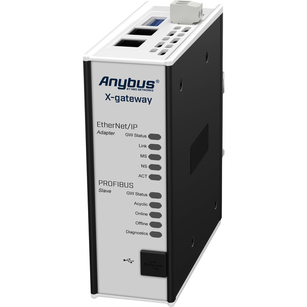 Anybus AB7658 Profinet Slave/CANopen Slave Gateway Ethernet, USB 24 V/DC 1St.