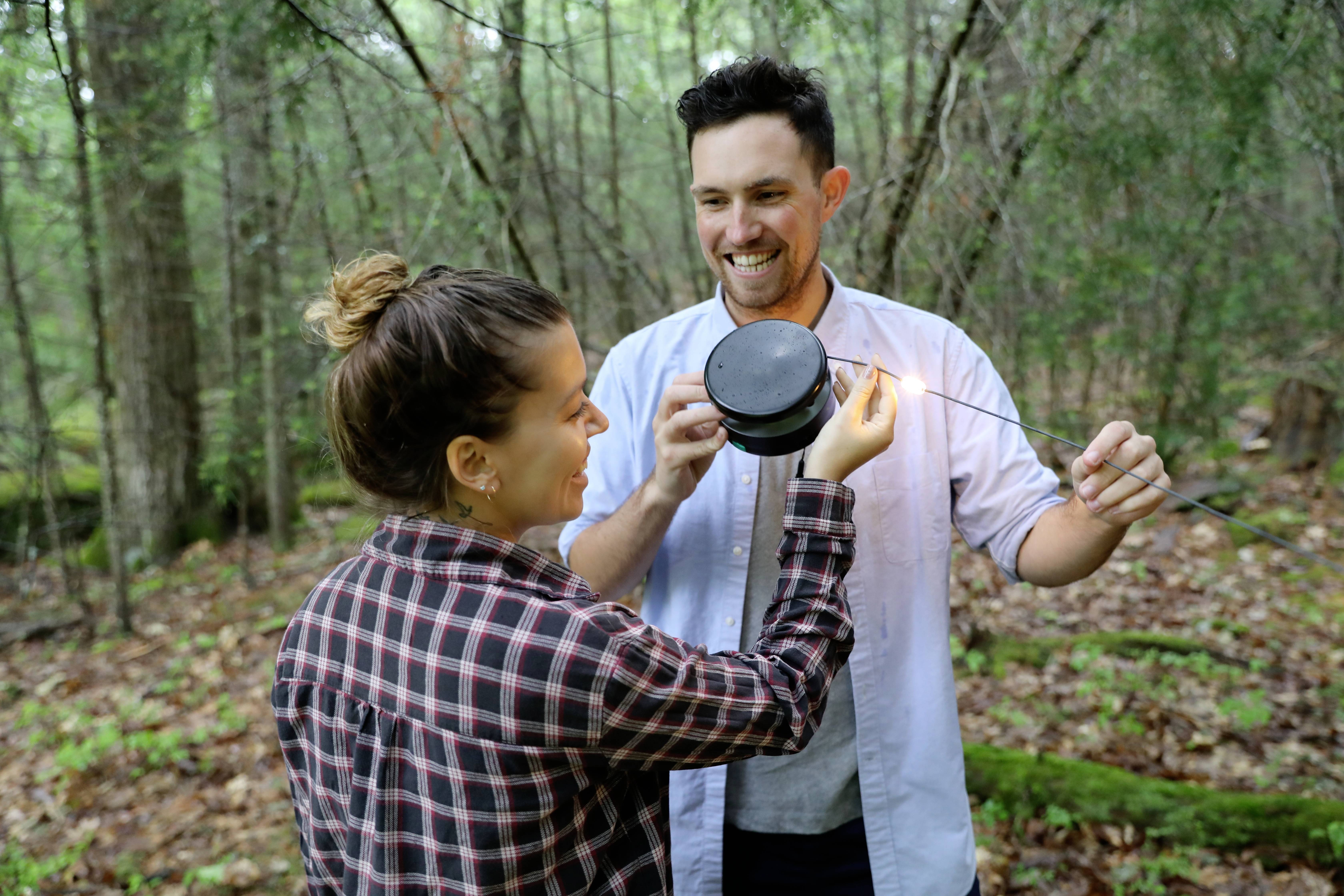 Mpowerd 1030 Luci Solar String LED Camping-Leuchte 100lm akkubetrieben 320g Schwarz