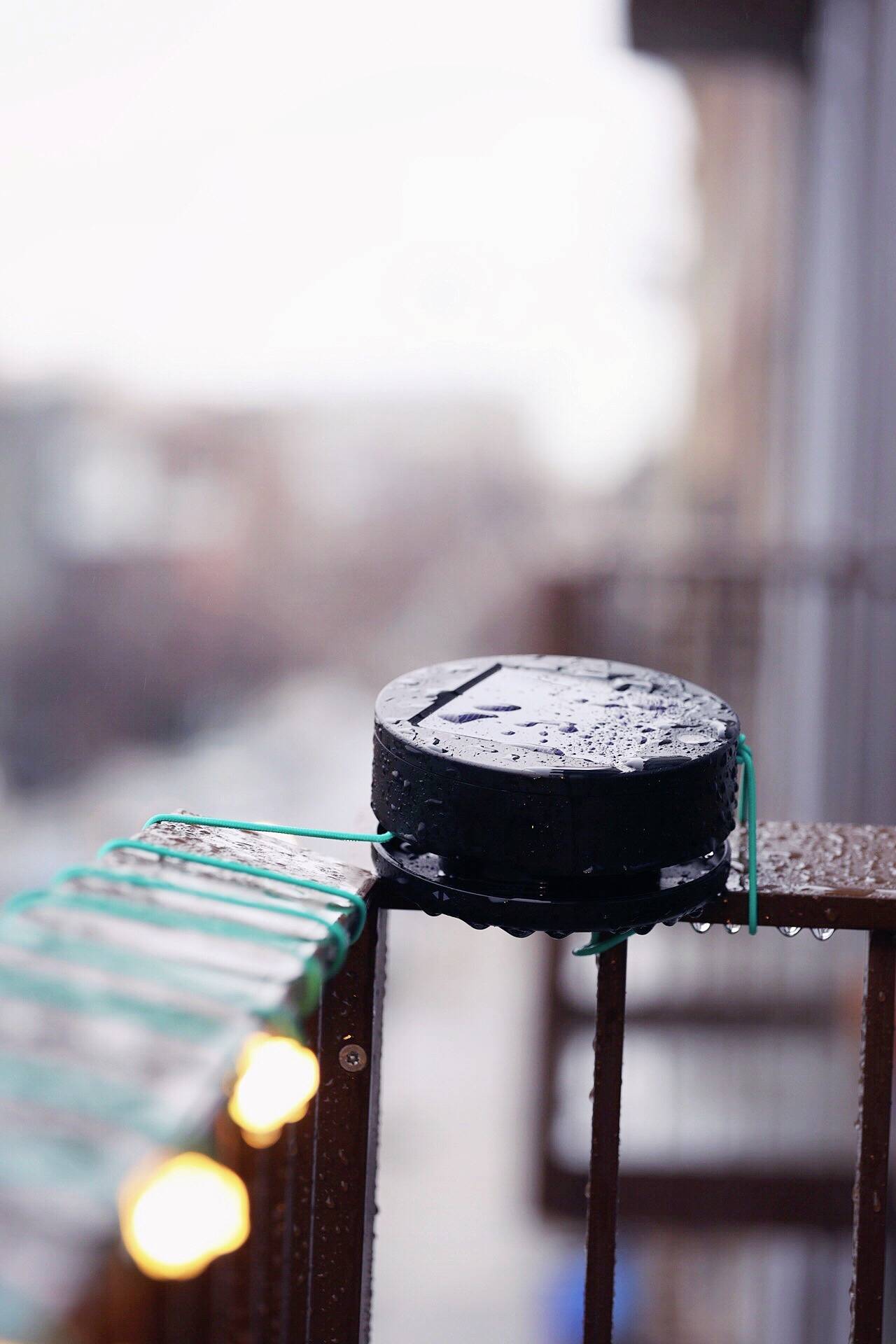 Mpowerd 1030 Luci Solar String LED Camping-Leuchte 100lm akkubetrieben 320g Schwarz